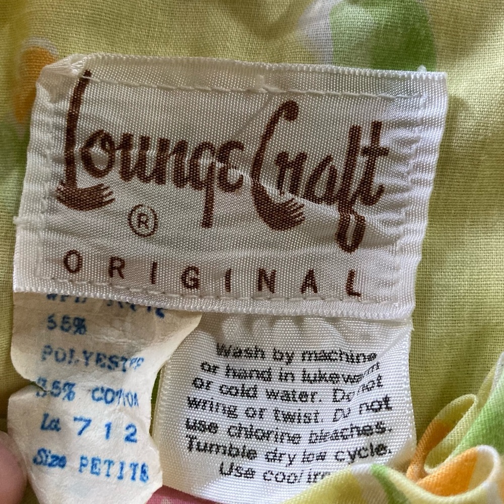 Vintage Lounge Craft Original House Dress - Picture 4 of 8